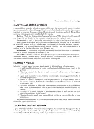 Fundamental Of Research Methodology And Statistics Yogesh Kumar Singh | PDF