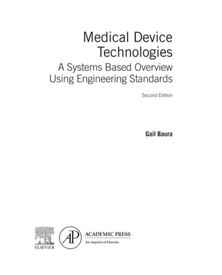 Medical Device Technologies A Systems Based Overview Using Engineering ...