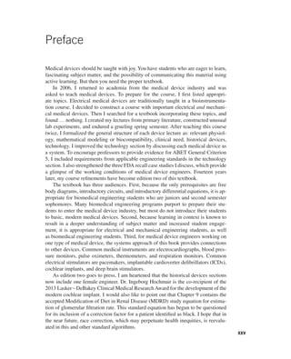 Medical Device Technologies A Systems Based Overview Using Engineering ...