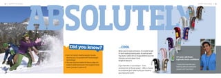 Absolutely
12   Safari for Teens                                                                                                                                        Safari for Teens   13




                                Did you know?                               ...Cool
                                                                            When you’re style conscious, it’s a relief to get
                                                                            hi-tech-looking hearing aids. As well as look-
                          • Don’t let Safari’s featherweight facade        ing smart, Safari sits so snugly behind your ear
                             deceive you; it’s packed with heavyweight                                                          17-year-old Evan
                                                                            that you can just wear it and
                             technology!                                                                                        Lipinski feels confident
                                                                            forget all about it.
                          • You can count on Safari 24 hours a day. It’s
                             made to withstand even the roughest treat-                                                         “I really like how the new
                                                                            If you feel like it, cool stickers – from
                             ment. Just don’t swim in it!                                                                       hearing aids are small and
                                                                            animal prints to flower power – offer a chance
                                                                                                                                people can’t see them.”
                                                                            to customise your Safari to fit your mood or
                                                                            your favourite outfit.
 
