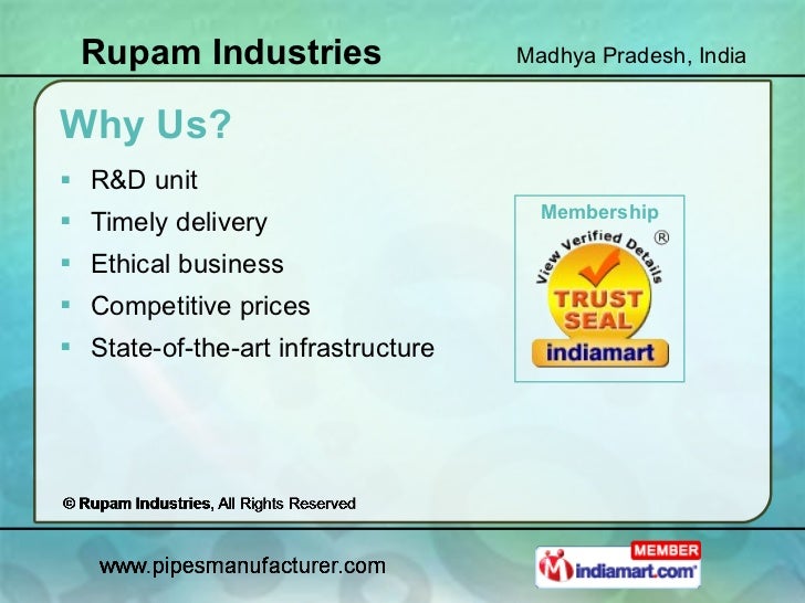 Rupam Industries Madhya Pradesh India Industries Madhya Pradesh India