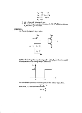 105926921 cmos-digital-integrated-circuits-solution-manual-1 | PDF