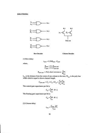 105926921 cmos-digital-integrated-circuits-solution-manual-1 | PDF