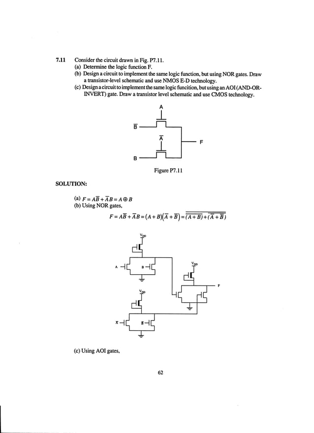 105926921 cmosdigitalintegratedcircuitssolutionmanual1 PDF