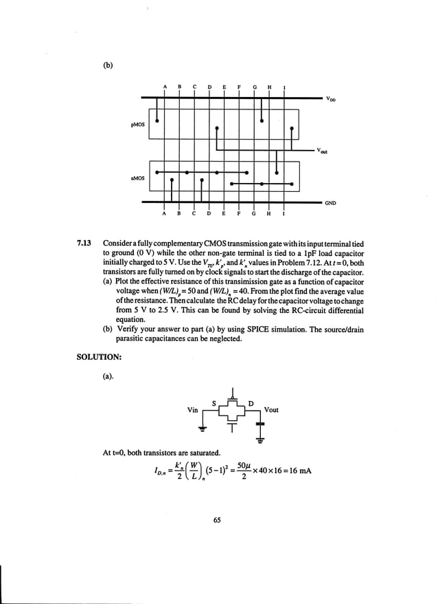105926921 cmosdigitalintegratedcircuitssolutionmanual1 PDF