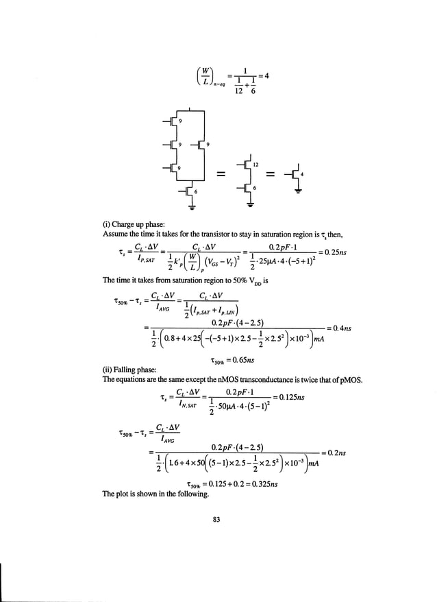105926921 cmosdigitalintegratedcircuitssolutionmanual1 PDF
