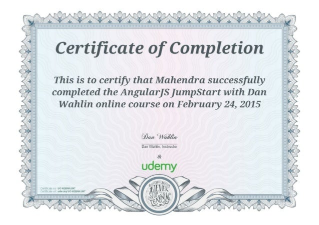 certificate of accomplishment