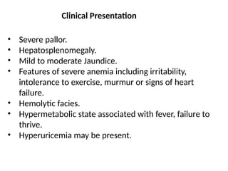 105 Hemolytic anemia-1 thalassemia and sickle cell anemia | PPTX