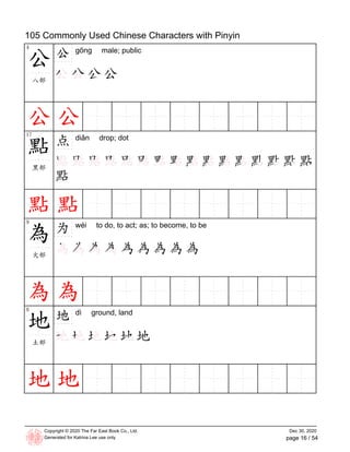 105 Most Commonly used Characters.pdf