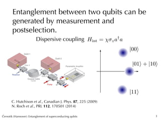 Measurement-induced long-distance entanglement of superconducting ...