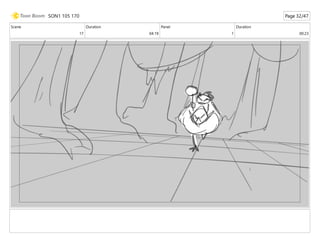 Scene
17
Duration
04:19
Panel
1
Duration
00:23
SON1 105 170 Page 32/47
 