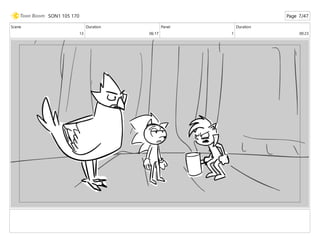 Scene
13
Duration
06:17
Panel
1
Duration
00:23
SON1 105 170 Page 7/47
 