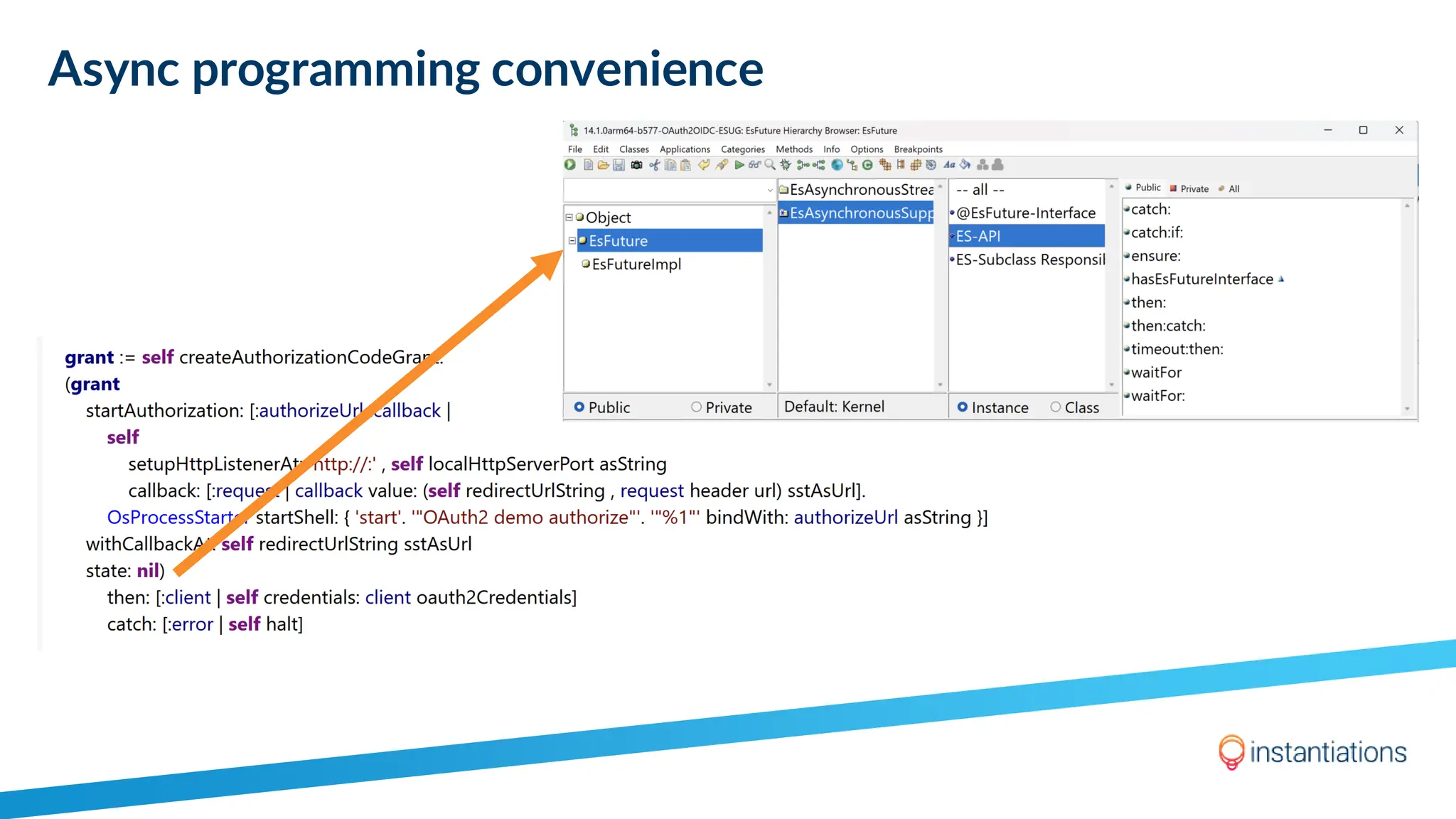 Async programming convenience
 