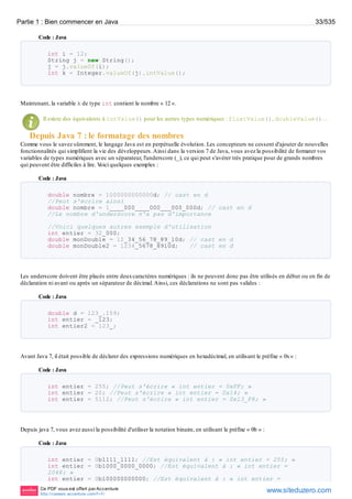 apprenez-a-programmer-en-java | PDF