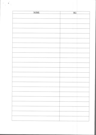 NOME RG 
