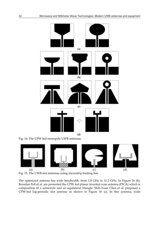 Microwave And Millimeter Wave Technologies Modern Uwb Antennas And ...
