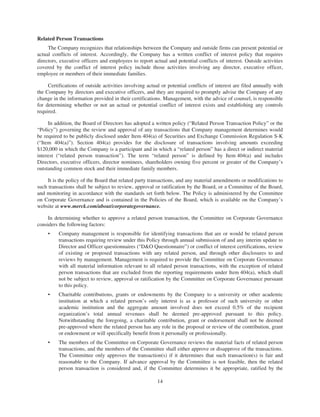 merck Proxy Statements2008