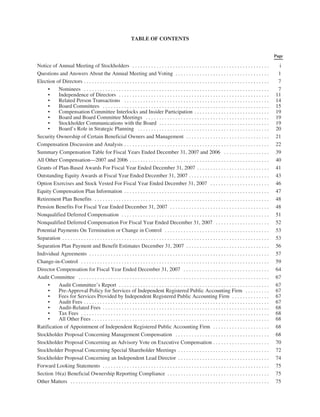 merck Proxy Statements2008