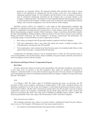 merck Proxy Statements2008