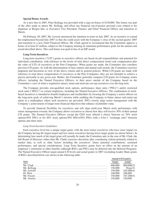 merck Proxy Statements2008
