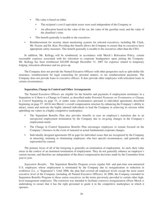 merck Proxy Statements2008