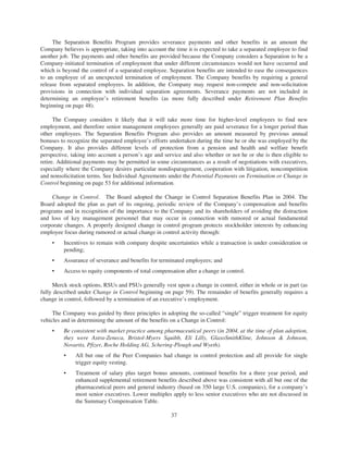 merck Proxy Statements2008