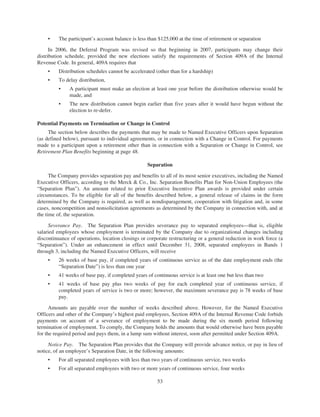 merck Proxy Statements2008