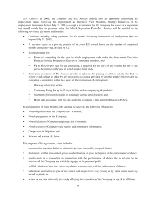 merck Proxy Statements2008