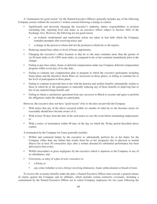 merck Proxy Statements2008