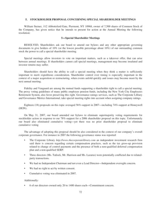 merck Proxy Statements2008