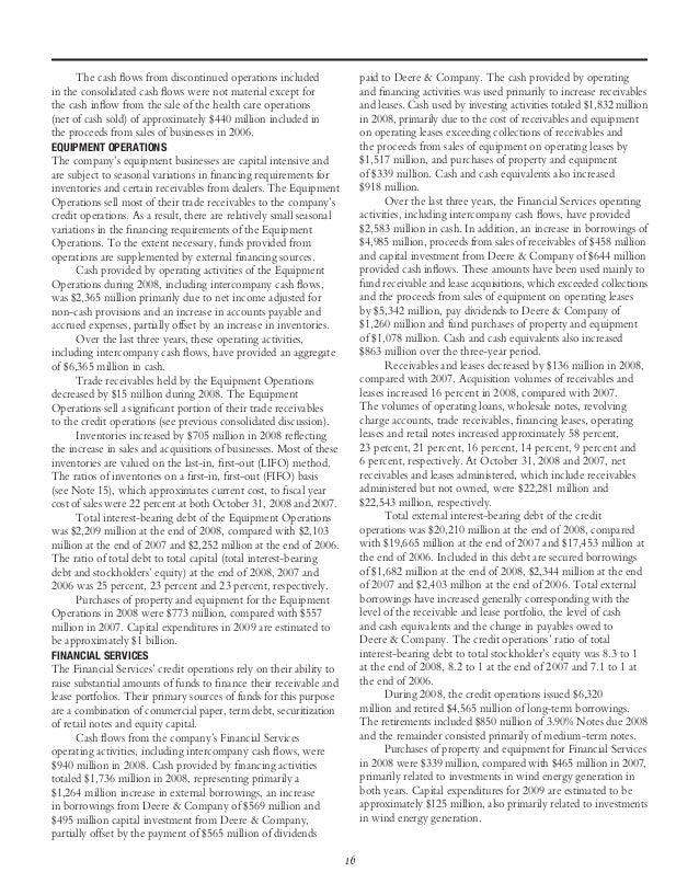 John Deere 2008 Annual Report (English)