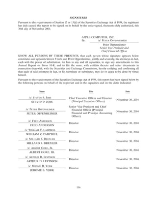 apple 10-K Annual Report2004