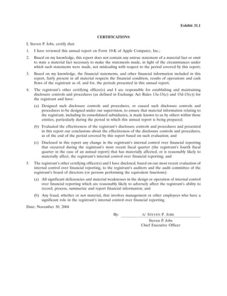 apple 10-K Annual Report2004