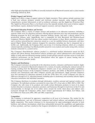 apple 10-K Annual Report2004