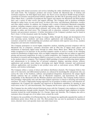 apple 10-K Annual Report2004