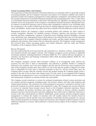 apple 10-K Annual Report2004