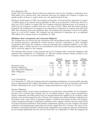 apple 10-K Annual Report2004