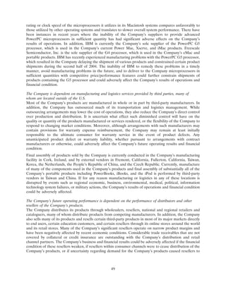 apple 10-K Annual Report2004