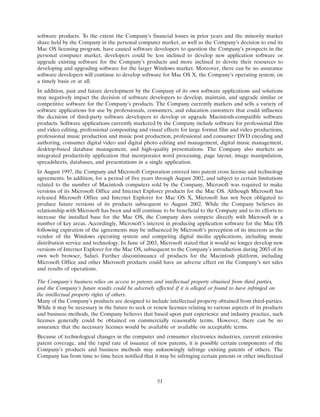 apple 10-K Annual Report2004