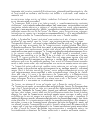 apple 10-K Annual Report2004