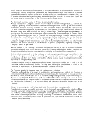 apple 10-K Annual Report2004