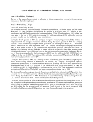 apple 10-K Annual Report2004