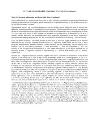 apple 10-K Annual Report2004