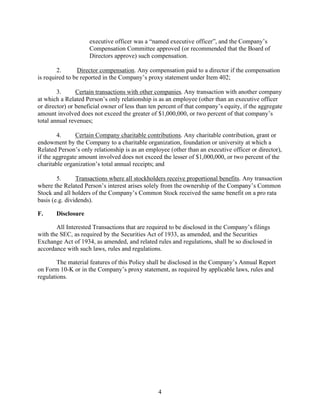 apple Related Party Transactions Policy