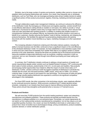 tech data  Annual report 2003