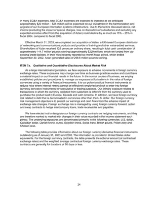 tech data  Annual report 2003