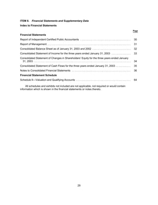 tech data  Annual report 2003