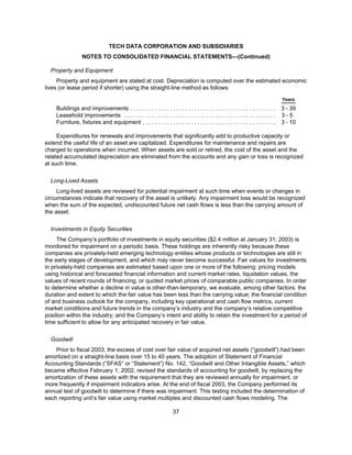 tech data  Annual report 2003