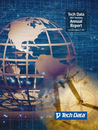 tech data  Annual report 2001
