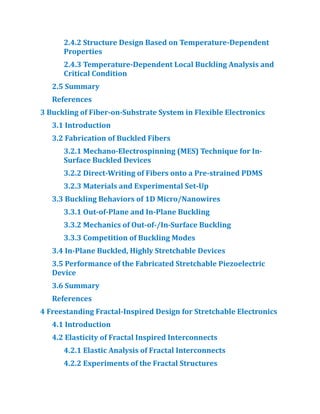 Flexible Electronics Theory and Method of Structural Design 1st Edition ...